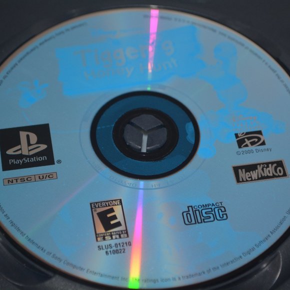 Tigger's Honey Hunt Playstation 1 2000 PS1 Game Disc Only Disney Tested Works - Picture 2 of 3